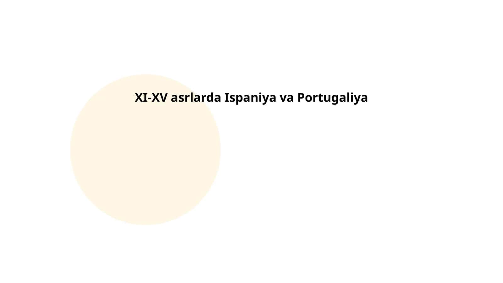 XI-XV asrlarda Ispaniya va Portugaliyada arab madaniyati ta'siri