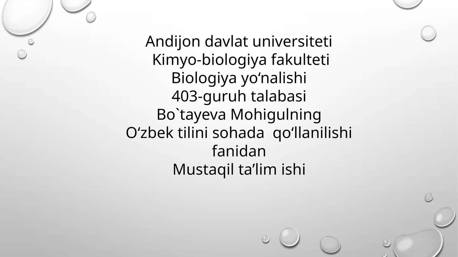 Biologiya haqida