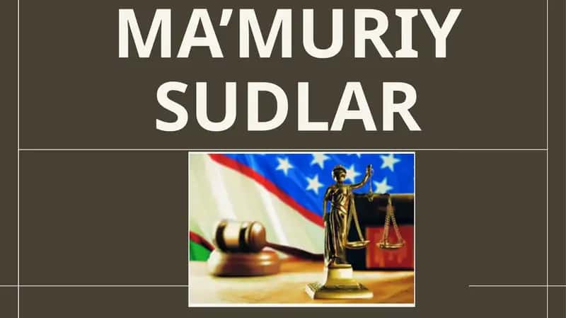 MA’MURIY SUDLAR