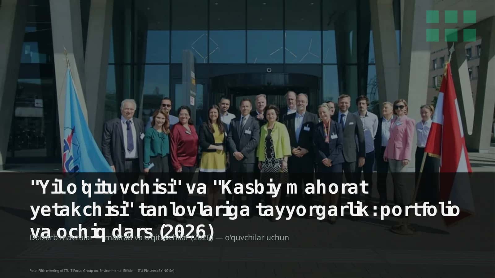 Dolzarb mavzular — maktab va o'qituvchilar
