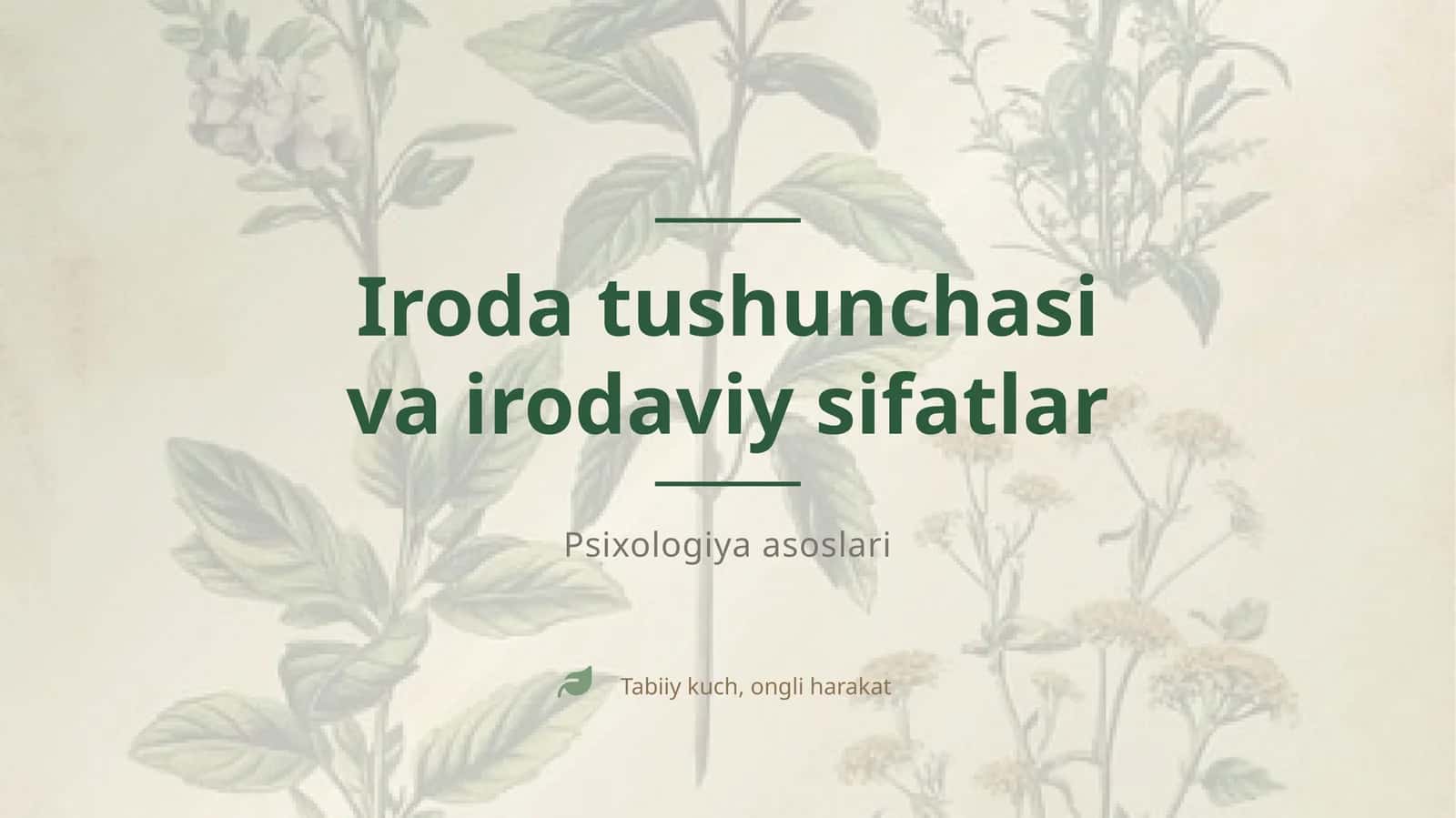 Irodaviy rivojlanish asoslari