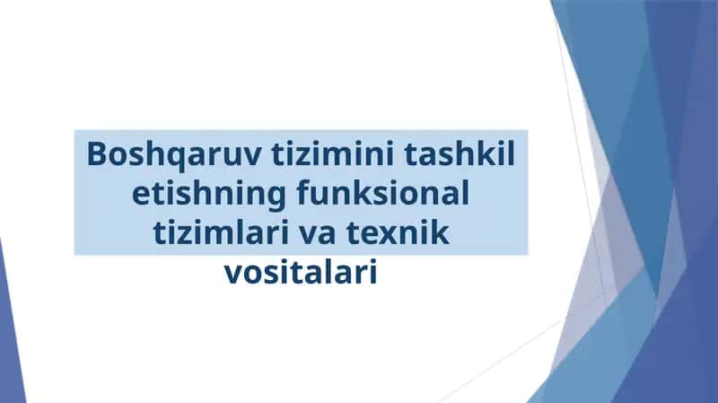 Telekommunikatsiya tarmoqlarini boshqarish