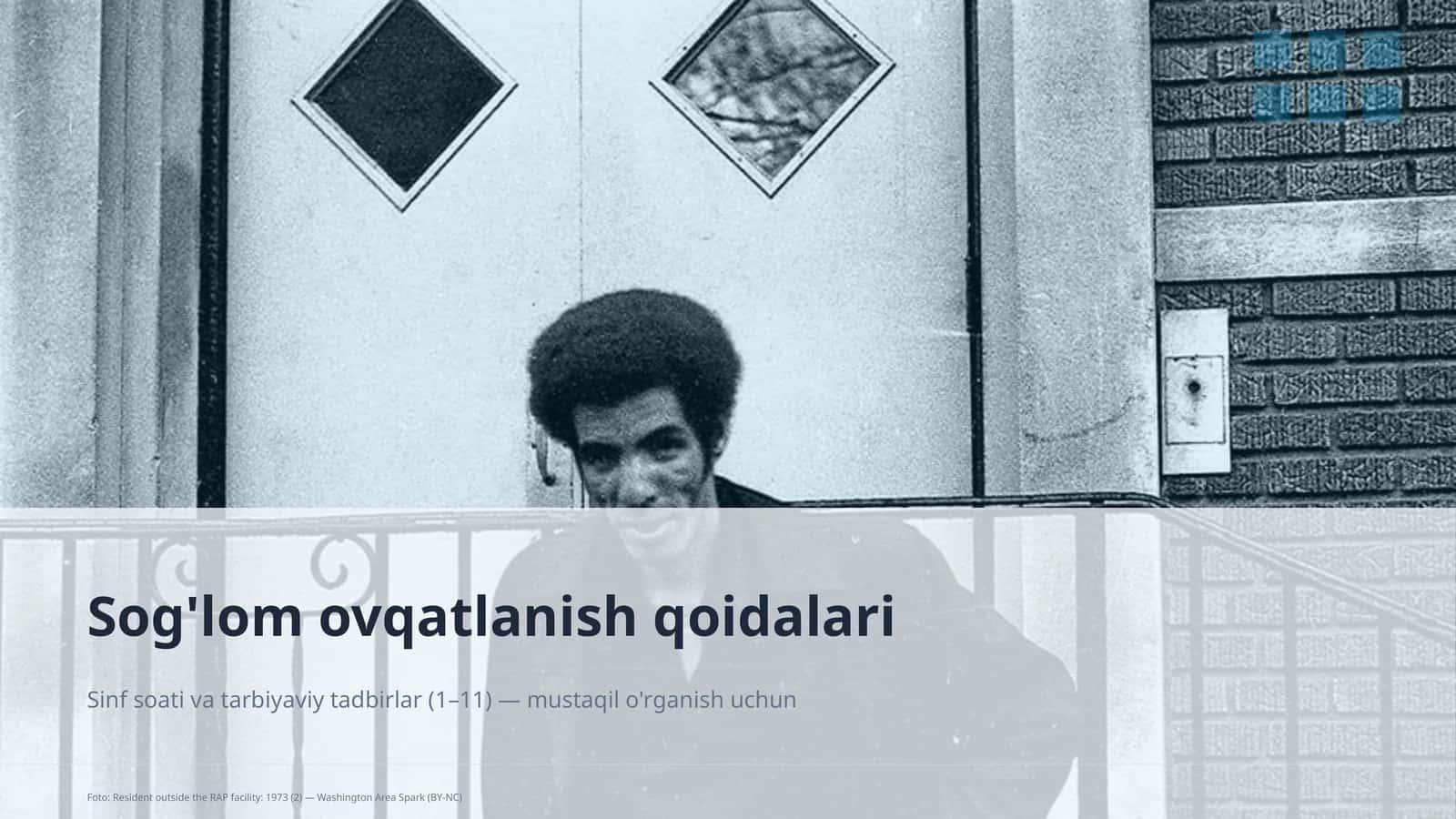 Sog'lom ovqatlanish qoidalari