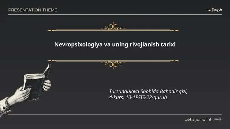 Nevropsixologiya va uning rivojlanish tarixi