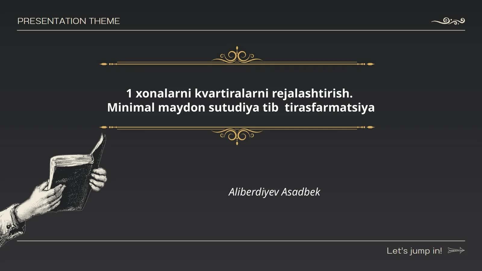 Bir xonali kvartira rejalashtirish