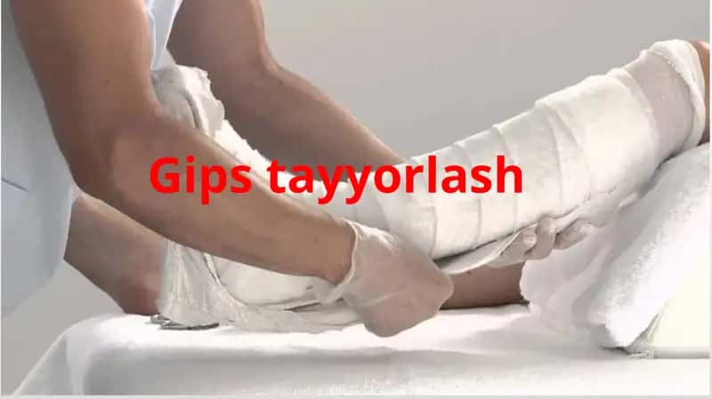 Gips tayyorlash