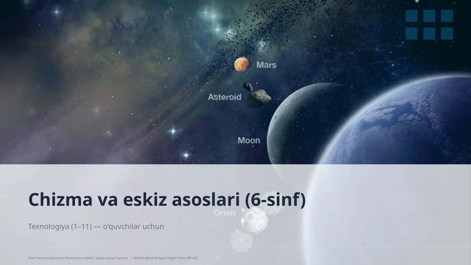Chizma va eskiz asoslari (6-sinf)
