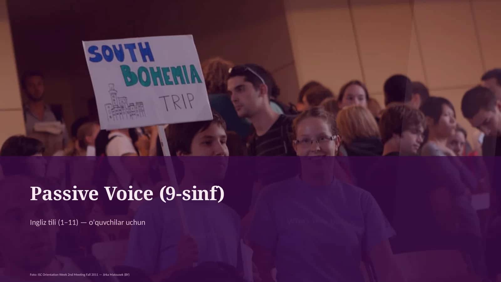 Passive Voice (9-sinf)