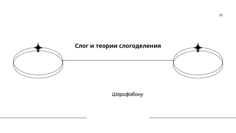 Слог и теории слогоделения