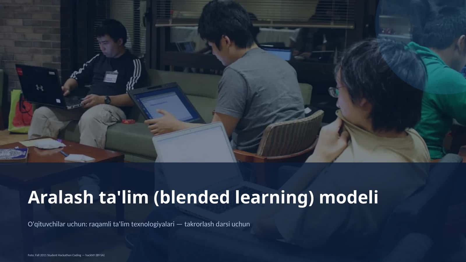 Aralash ta'lim (blended learning) modeli