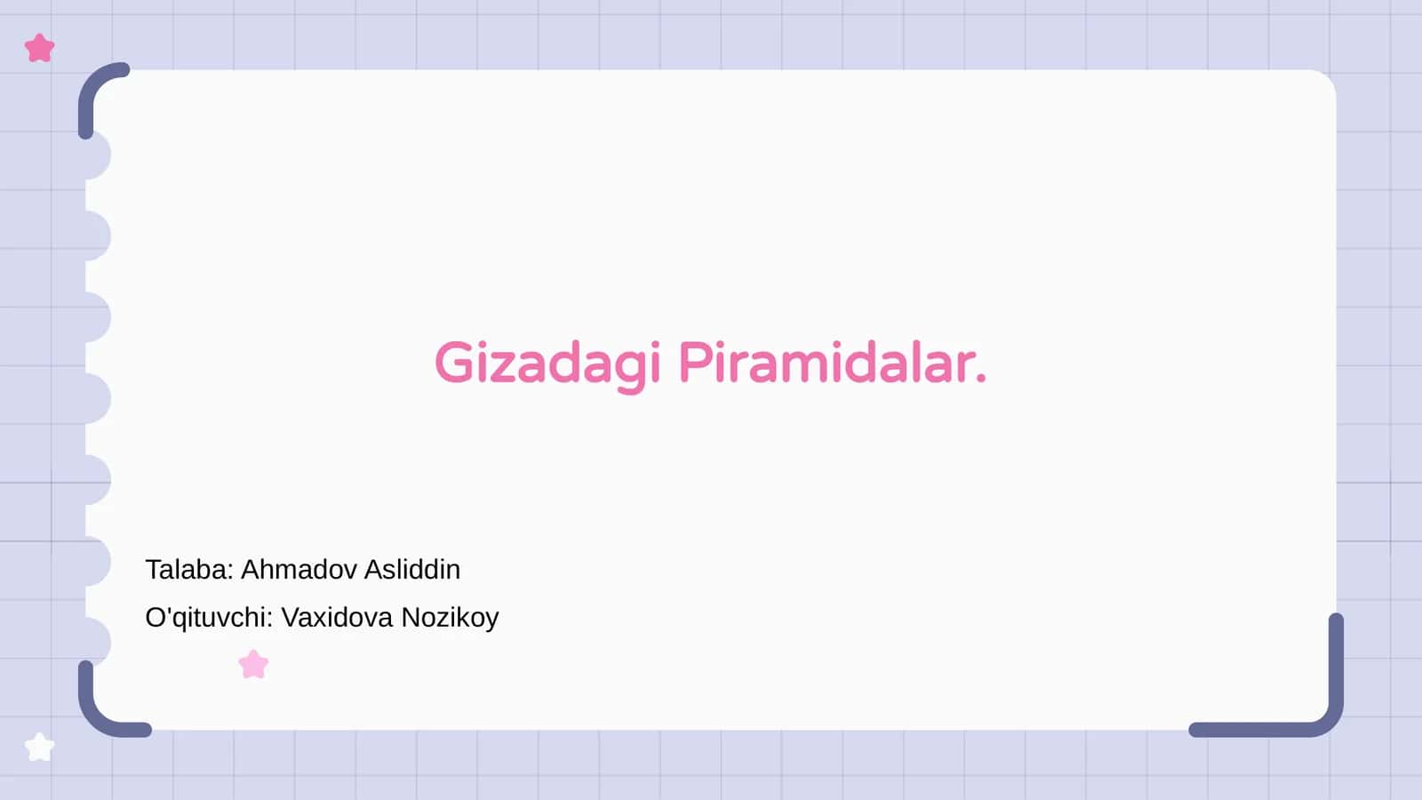 Gizadagi Piramidalar