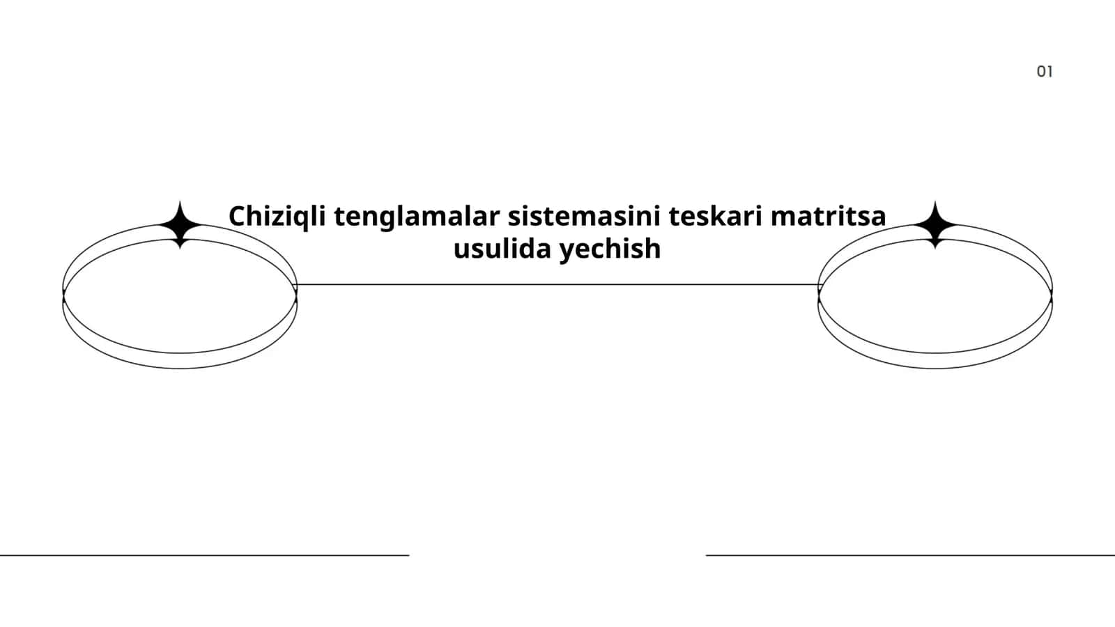 Teskari Matritsa va Boshqa Matritsalarning Operatsiyalari