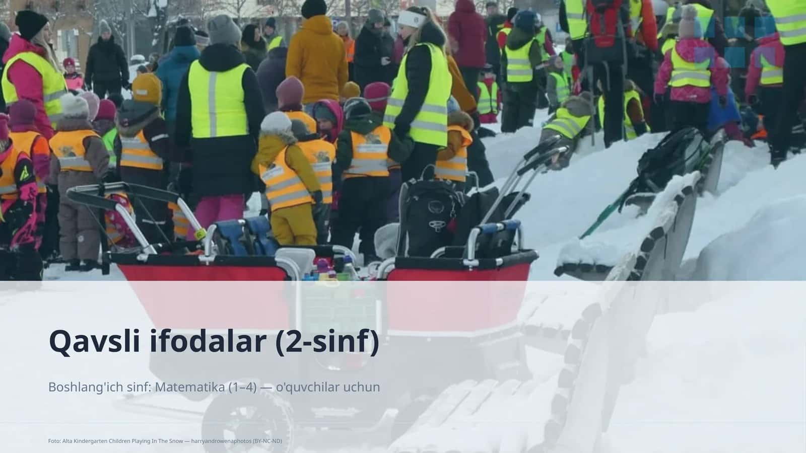 Qavsli ifodalar (2-sinf)