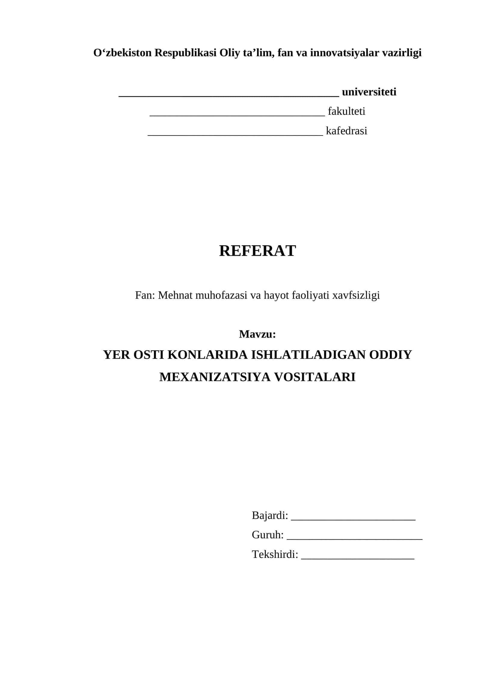referat