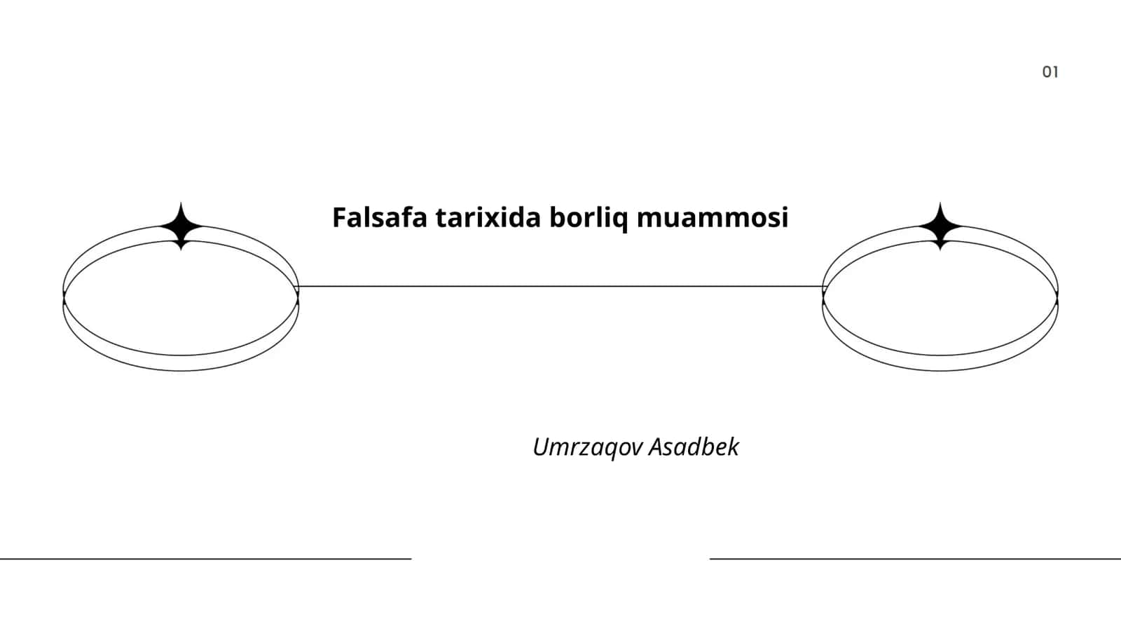 Falsafa tarixida borliq muammosi