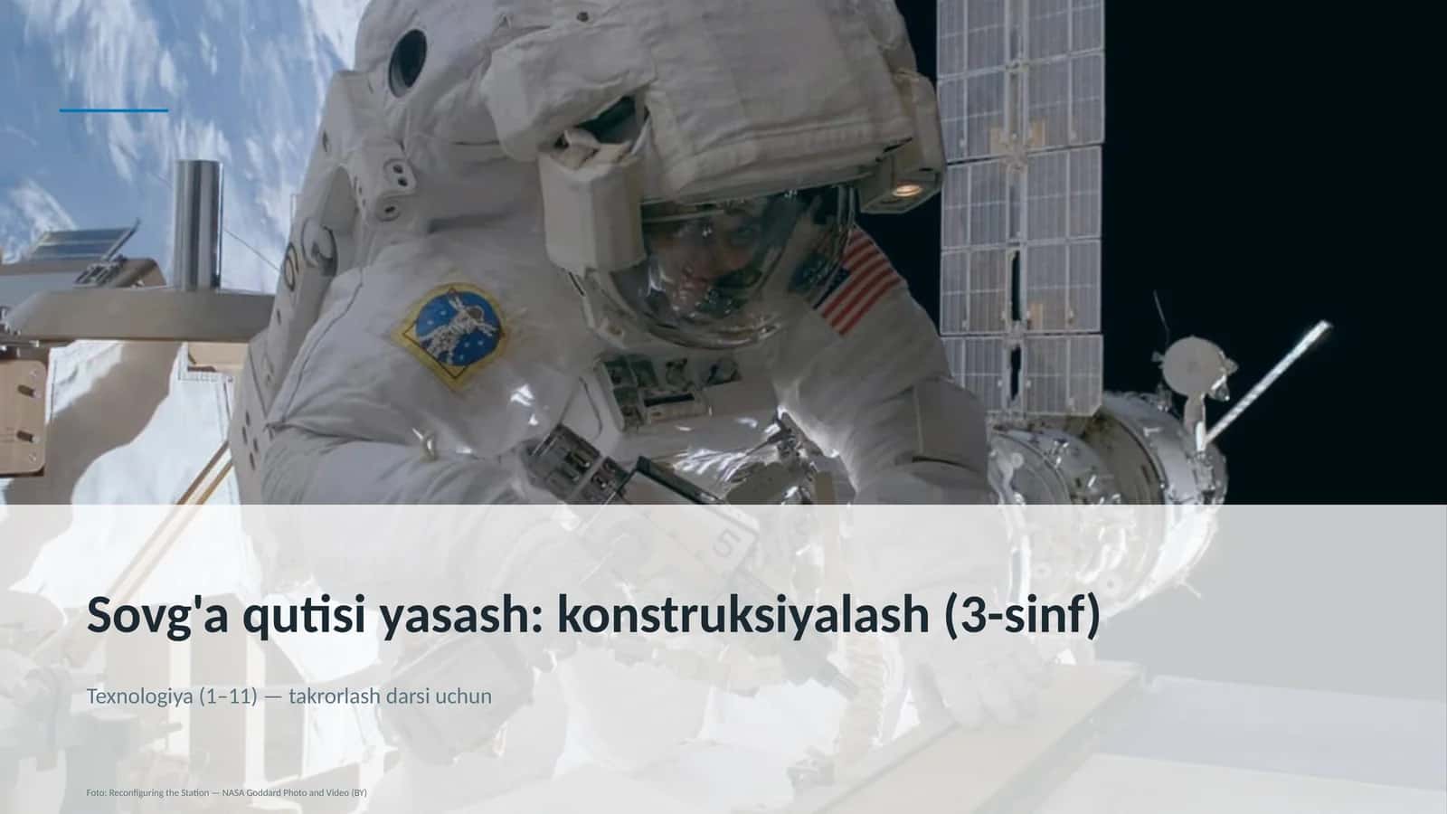 Sovg'a qutisi yasash: konstruksiyalash (3-sinf)