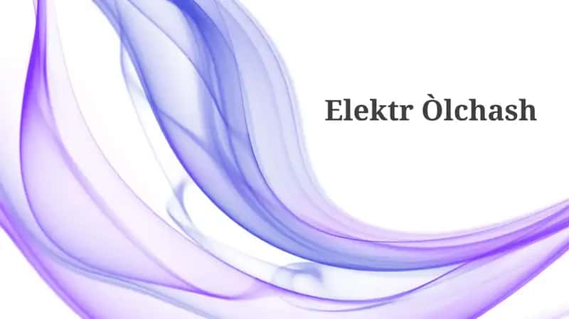 Elektr Òlchash