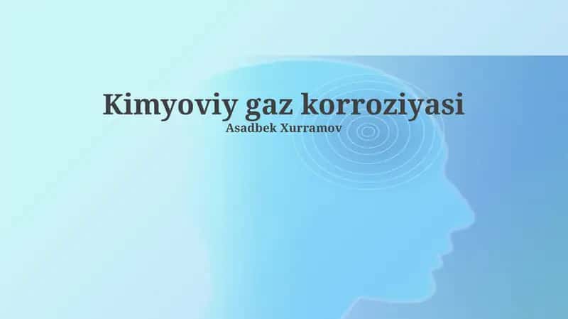 Kimyoviy gaz korroziyasi