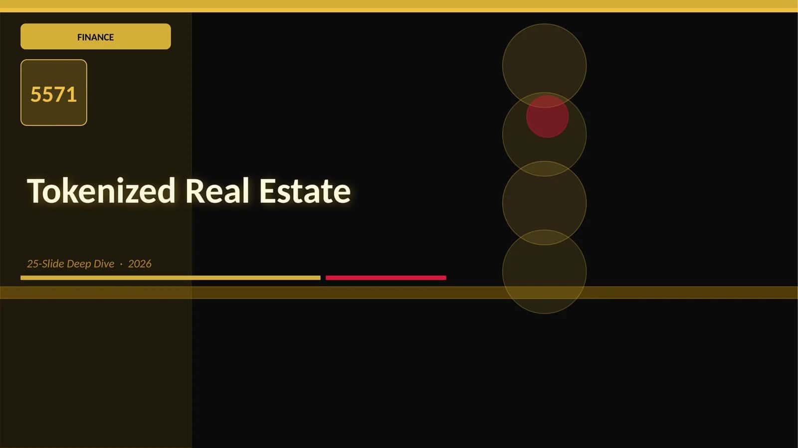 Tokenized Real Estate