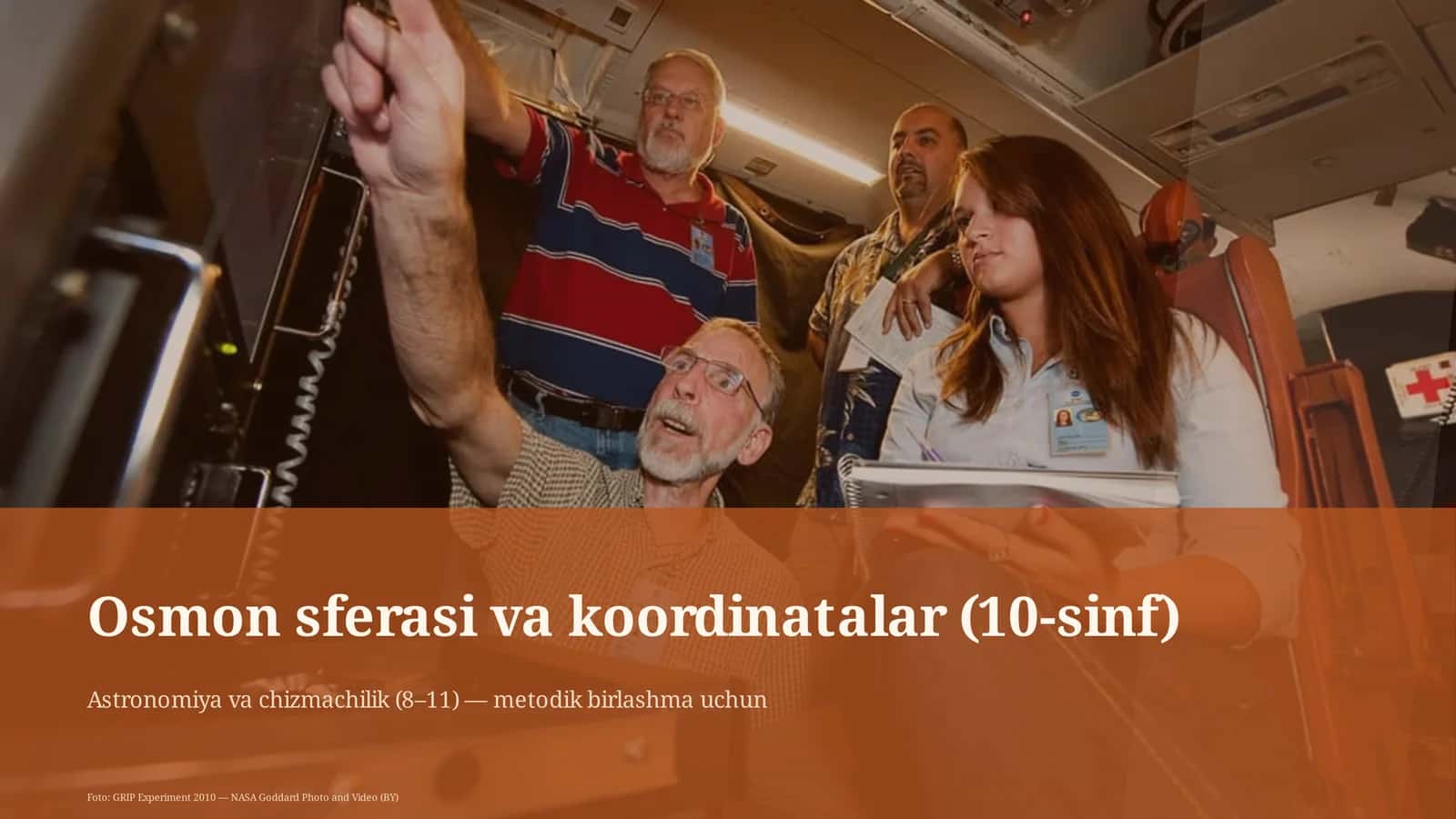 Osmon sferasi va koordinatalar (10-sinf)