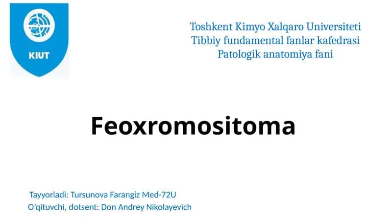 Feoxromositoma