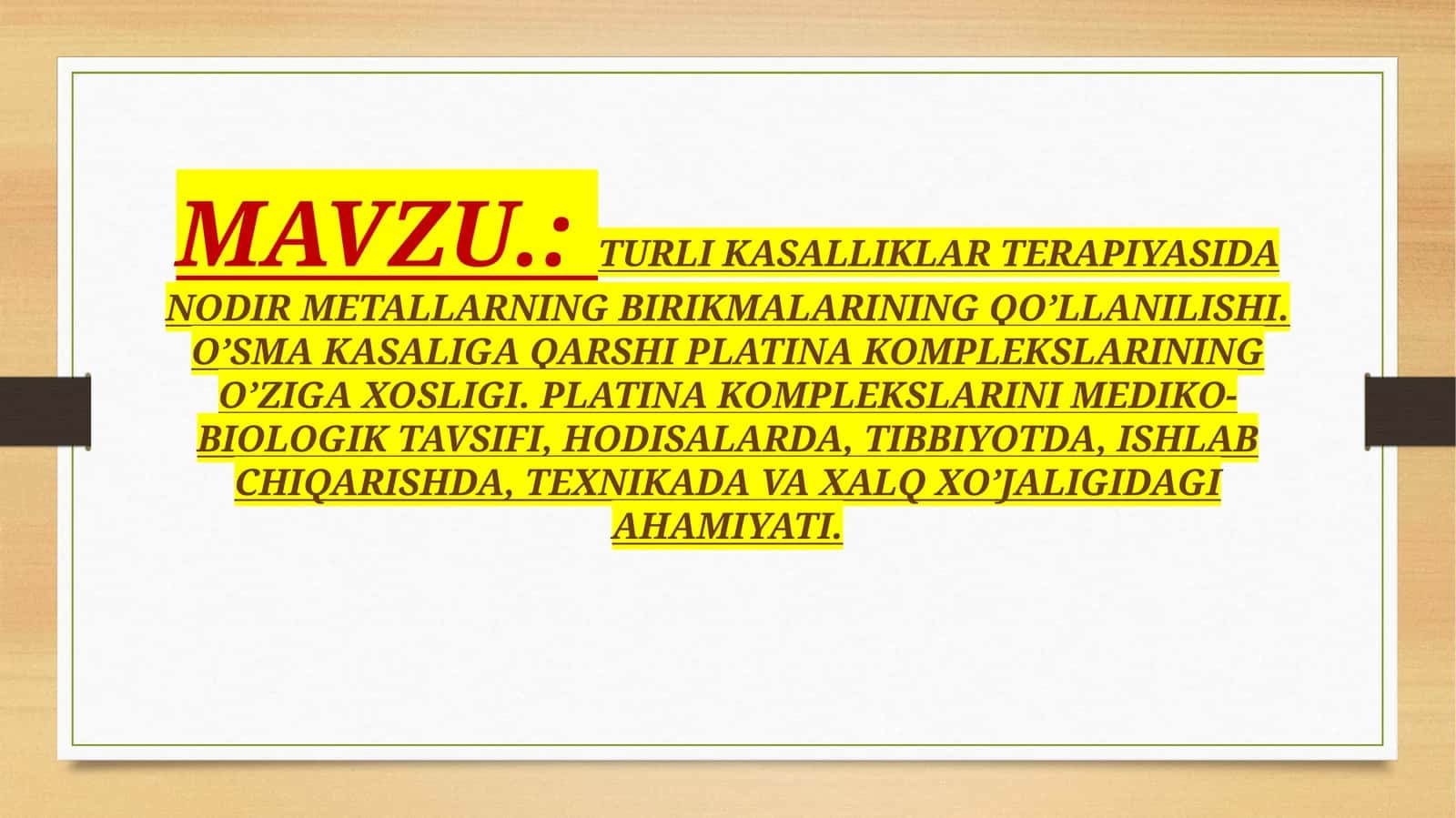 PLATINA KOMPLEKSLARI