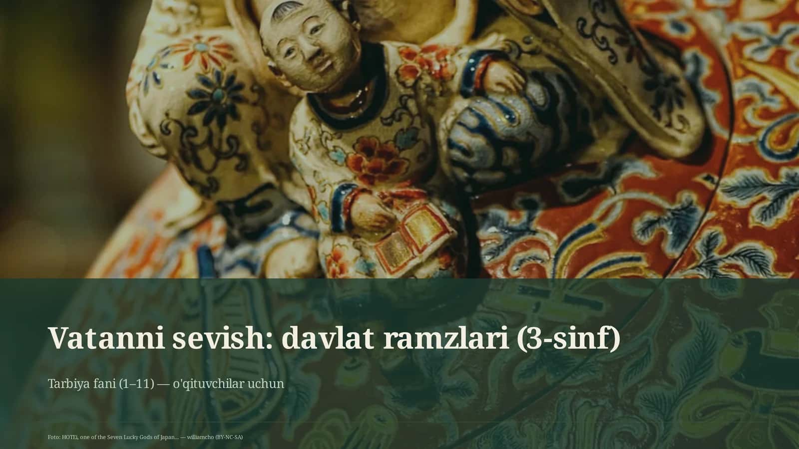 Vatanni sevish: davlat ramzlari (3-sinf)