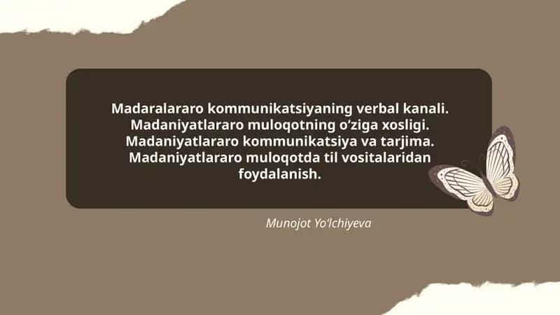 Madaralararo kommunikatsiya