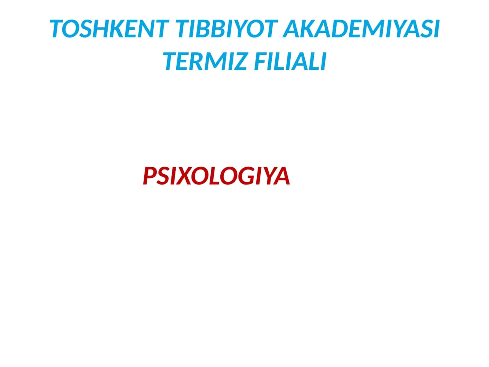 Tibbiyot xodimlarida emotsional holatlarning o‘zigaxosligi; stress va uning bosqichlari, bartaraf etish yo‘llari. Oilada bola tarbiyasi toifalari va vazifalari