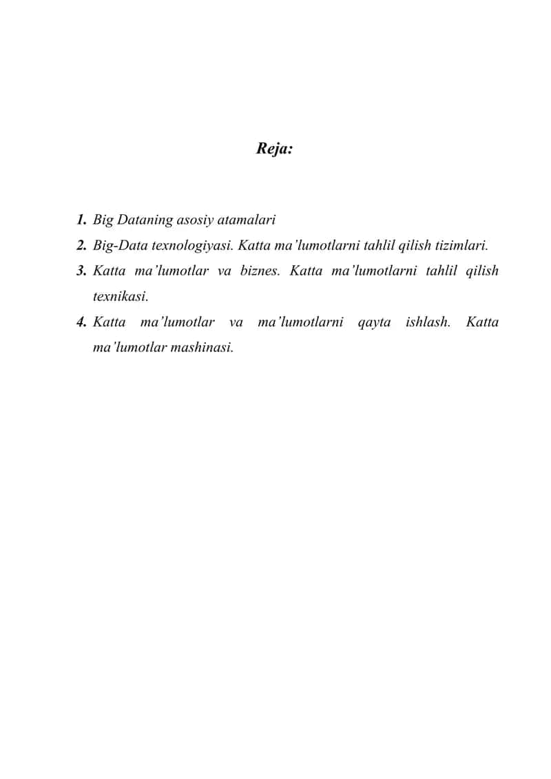 Big Data