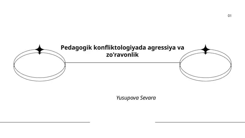 Pedagogik konfliktologiyada agressiya va zo'ravonlik