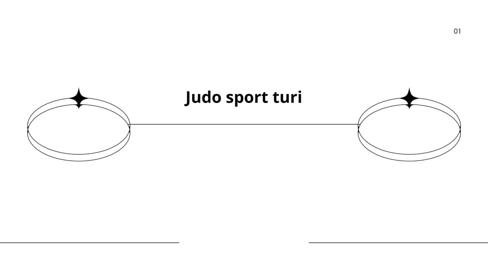 Judo sport turi