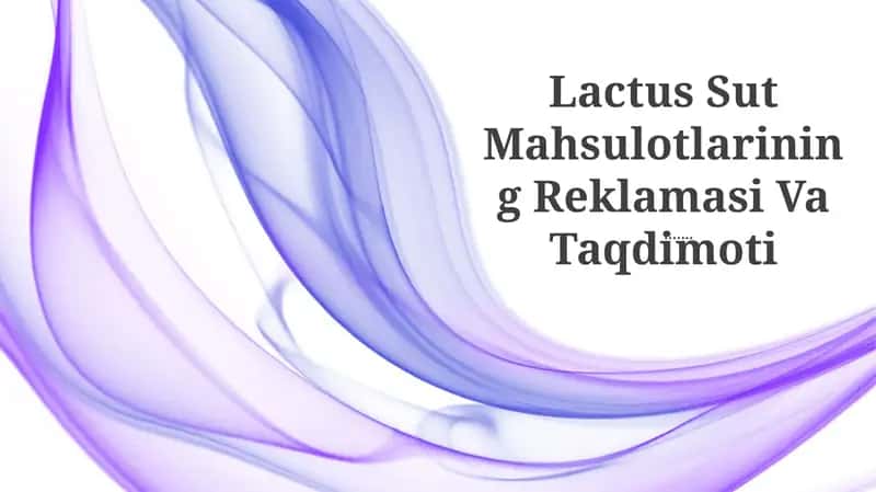 Laktus Sut Mahsulotlari Tarixi