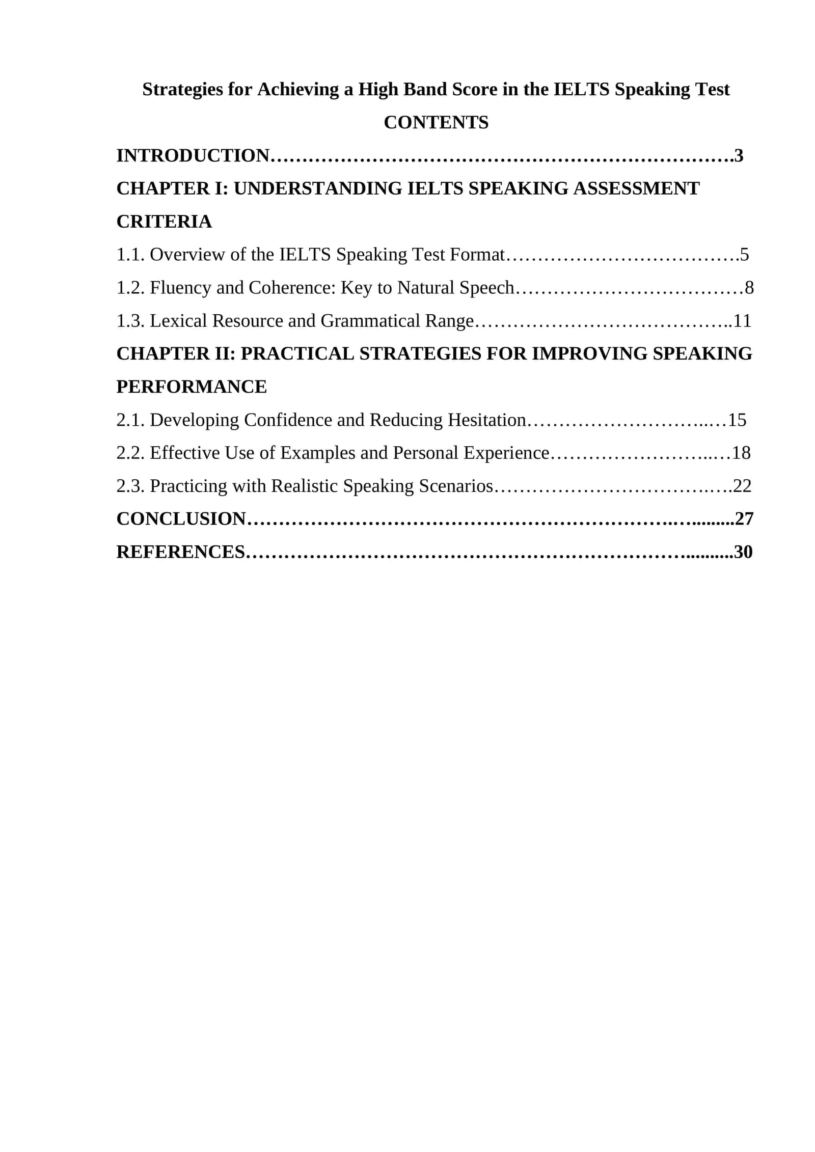 Strategies for Achieving a High Band Score in the IELTS Speaking Test