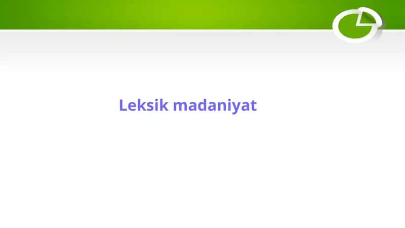 Leksik Madaniyat