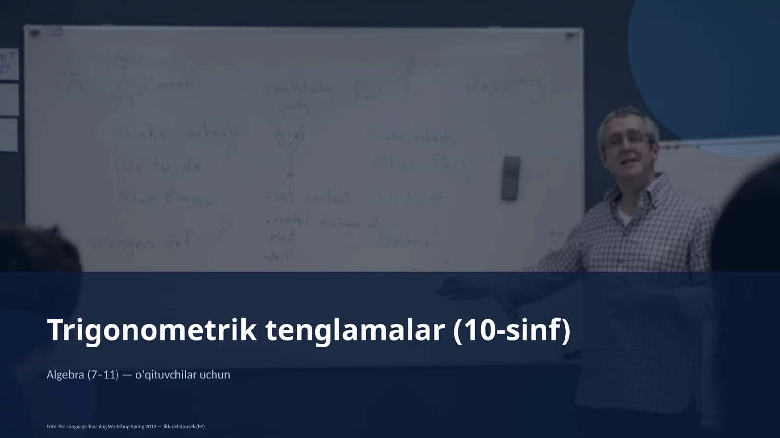 Trigonometrik tenglamalar (10-sinf)