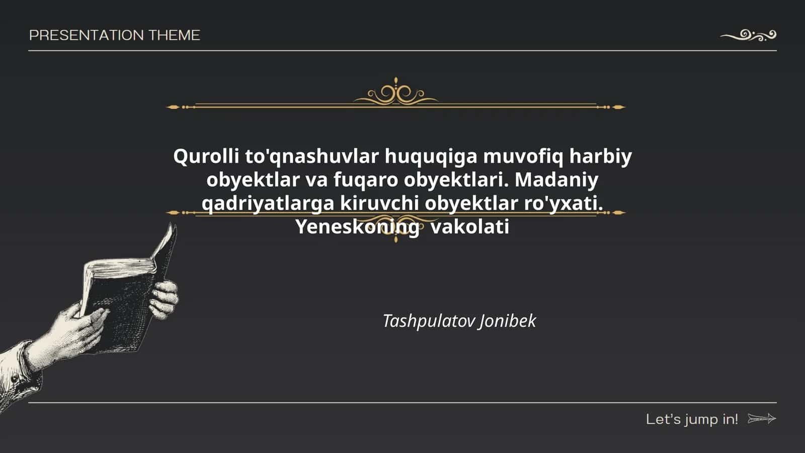 Qurolli to'qnashuvlar huquqiga muvofiq harbiy obyektlar va fuqaro obyektlari