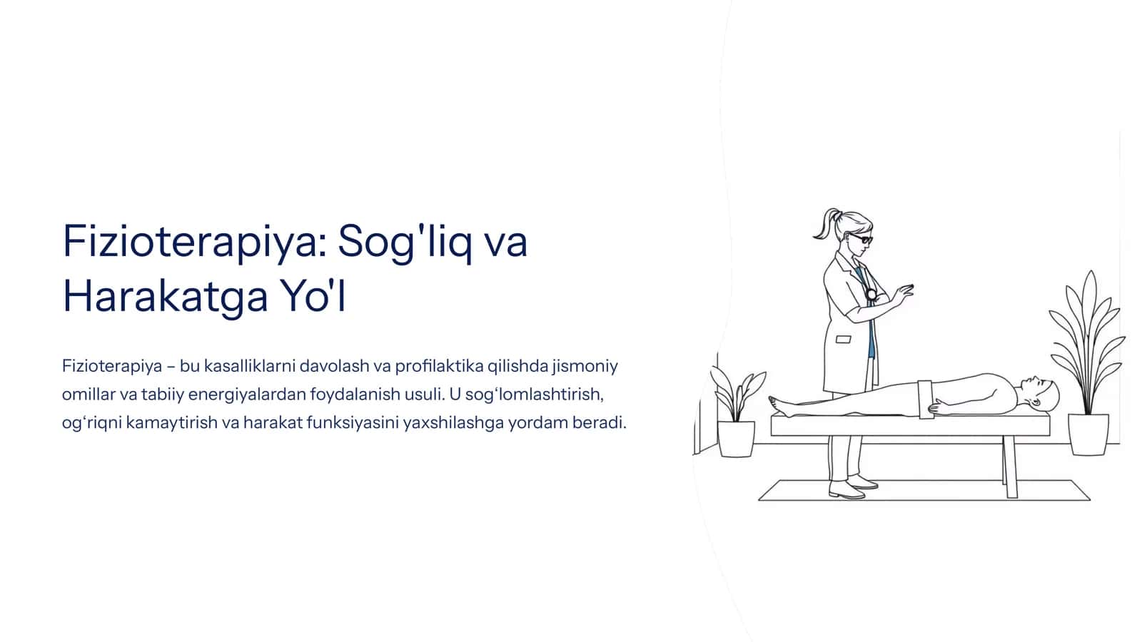 Fizioterapiya: Sog'liq va Harakatga Yo'l