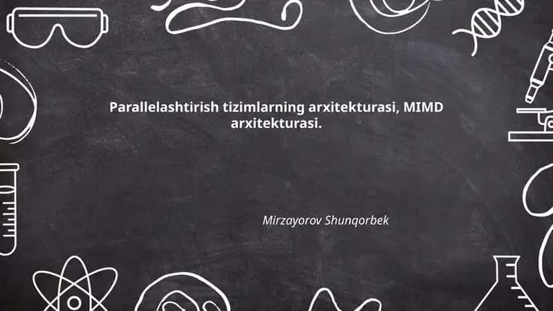 Parallelashtirish tizimlarning arxitekturasi, MIMD arxitekturasi