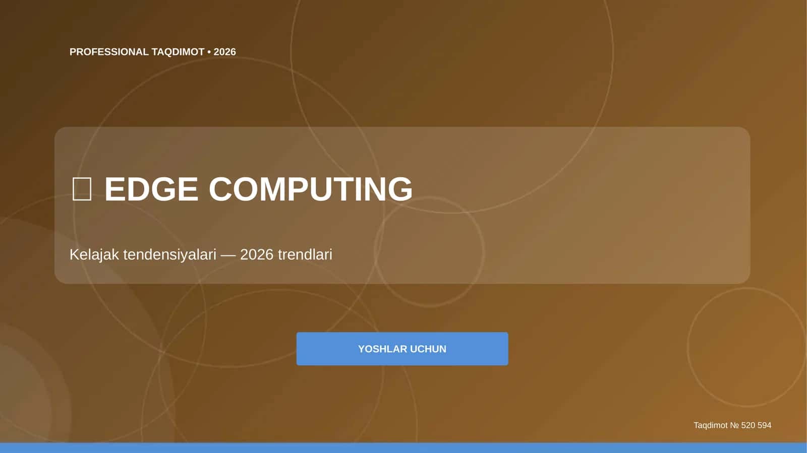 Edge computing: kelajak tendensiyalari (2026 trendlari) [yoshlar uchun]