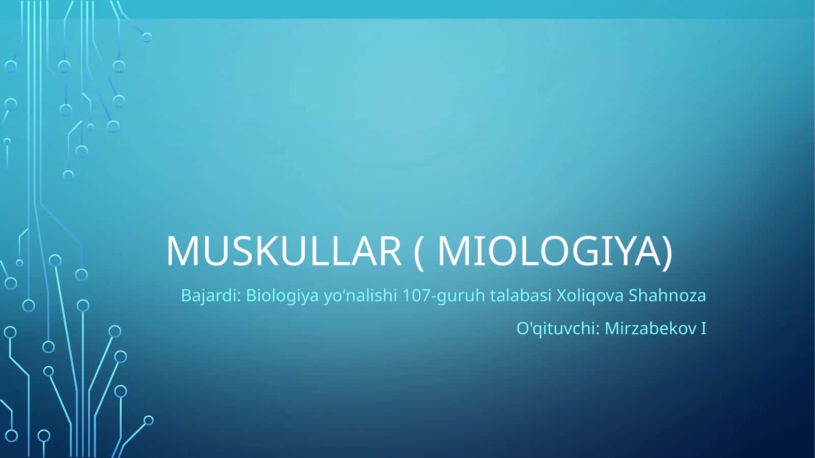 Muskullar ( miologiya)