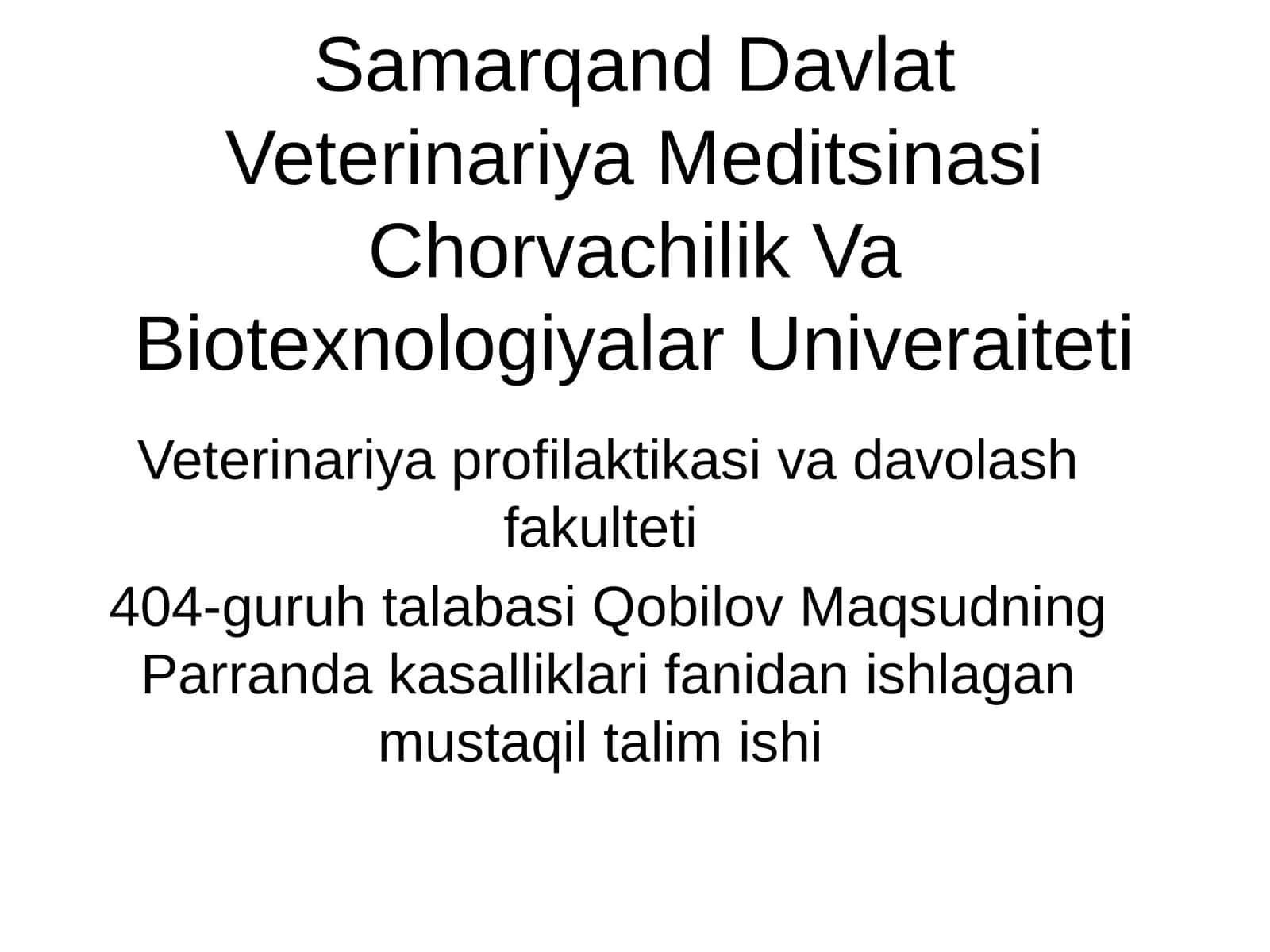 Pasturelloz kasalligi