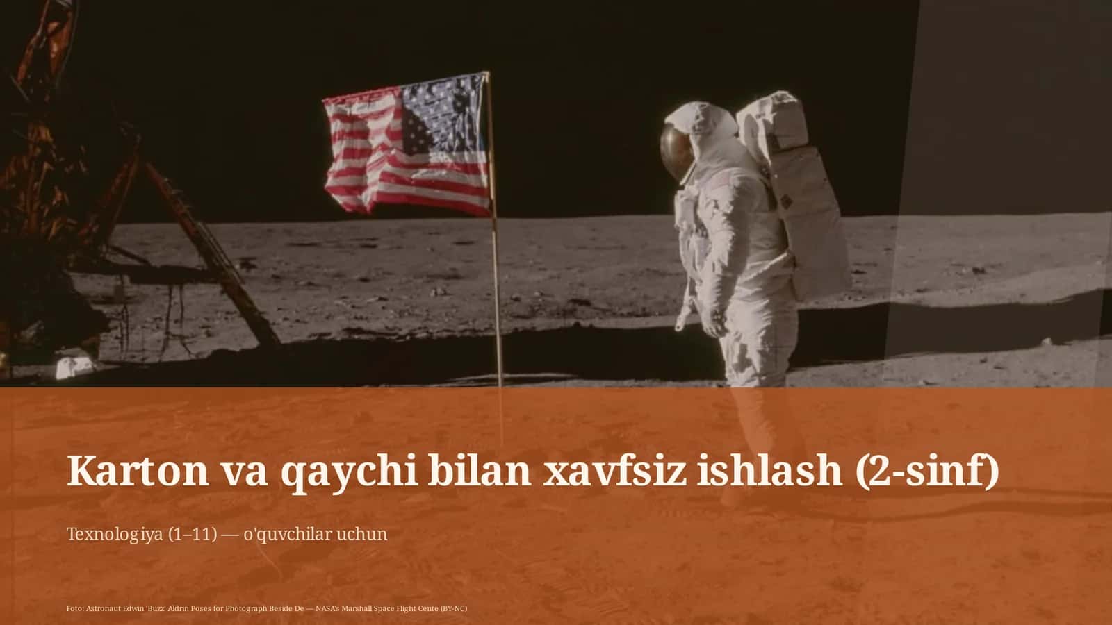 Karton va qaychi bilan xavfsiz ishlash (2-sinf)