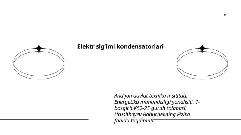 Elektr sigʻimi kondensatorlari