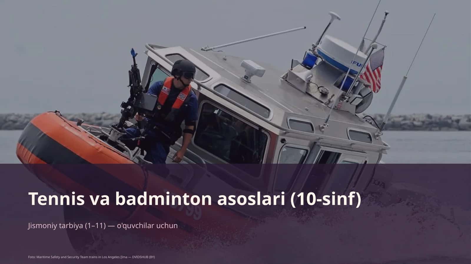 Tennis va badminton asoslari (10-sinf)