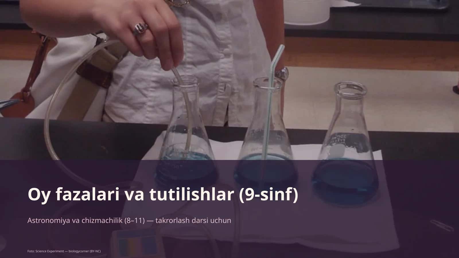 Oy fazalari va tutilishlar (9-sinf)