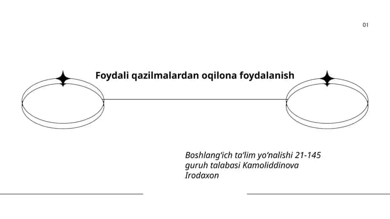 Foydali Qazilmalar