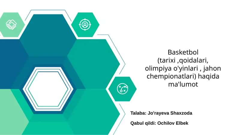 Basketbol haqida ma'lumot