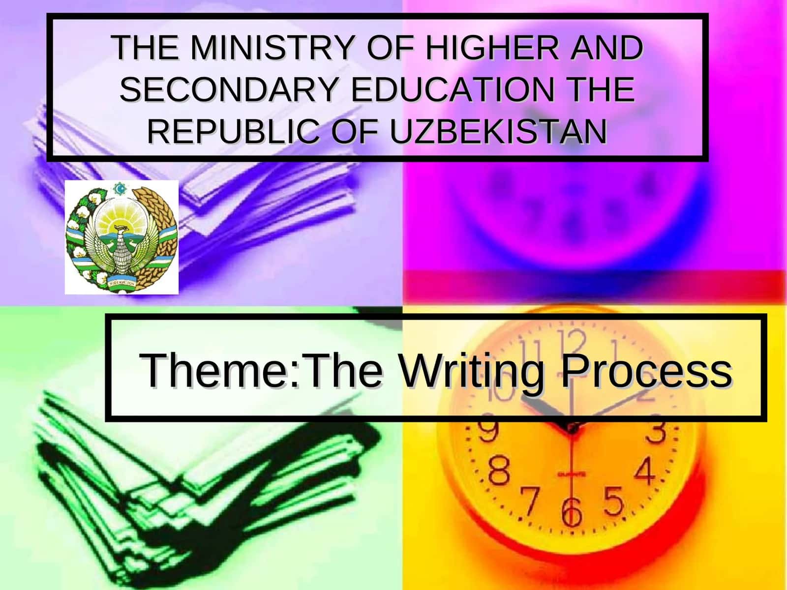 Stages of the Writing Process