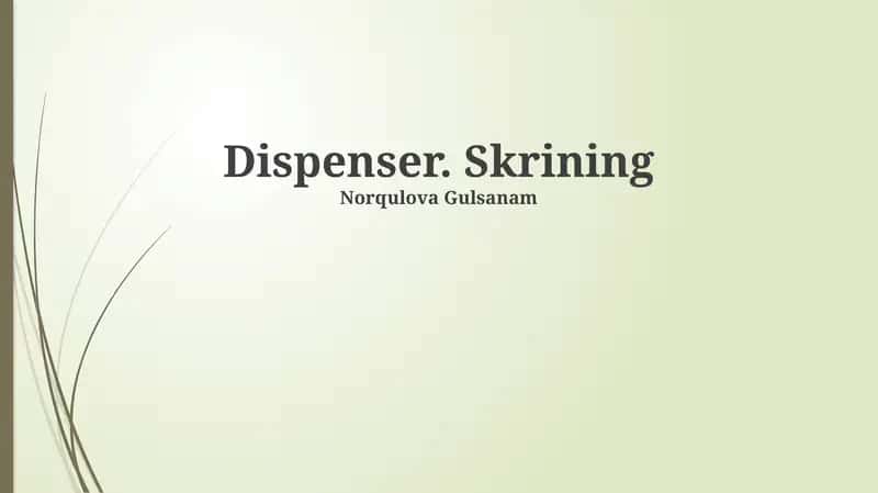 Dispenser